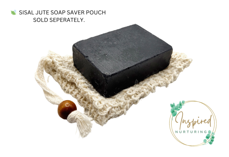 Charcoal Organic Soap (Gift-Wrapped) - Image 2